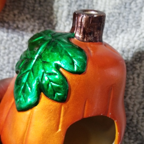 Pumpkin candle holder - Picture 4 of 5